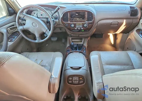 2002 Toyota Sequoia Limited from USA, damaged, VIN 5TDBT48A82S106846